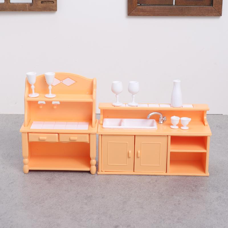 Play Kitchen Set - (.) 1 Juego de muebles de