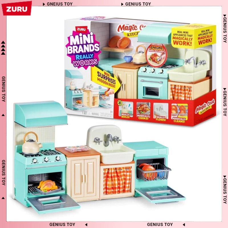 Play Kitchen Set - Juego de Cocina Mágica Zuru Mini