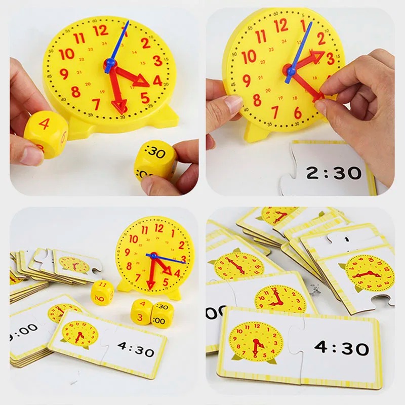 Reloj Montessori para niños, j - Kid Toys Ads reseña y precio
