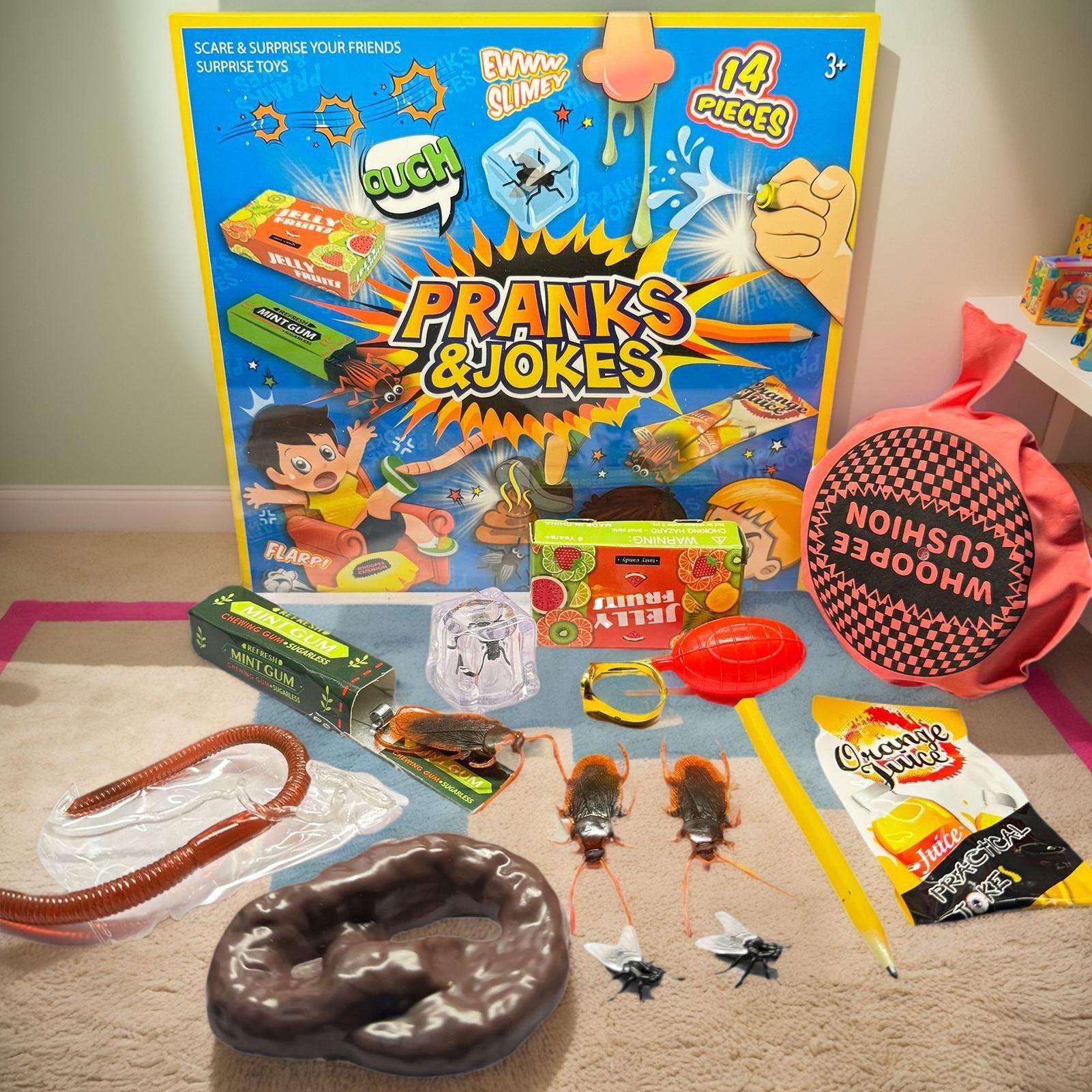 Juego de juguetes de broma par - Kid Toys Ads reseña y precio