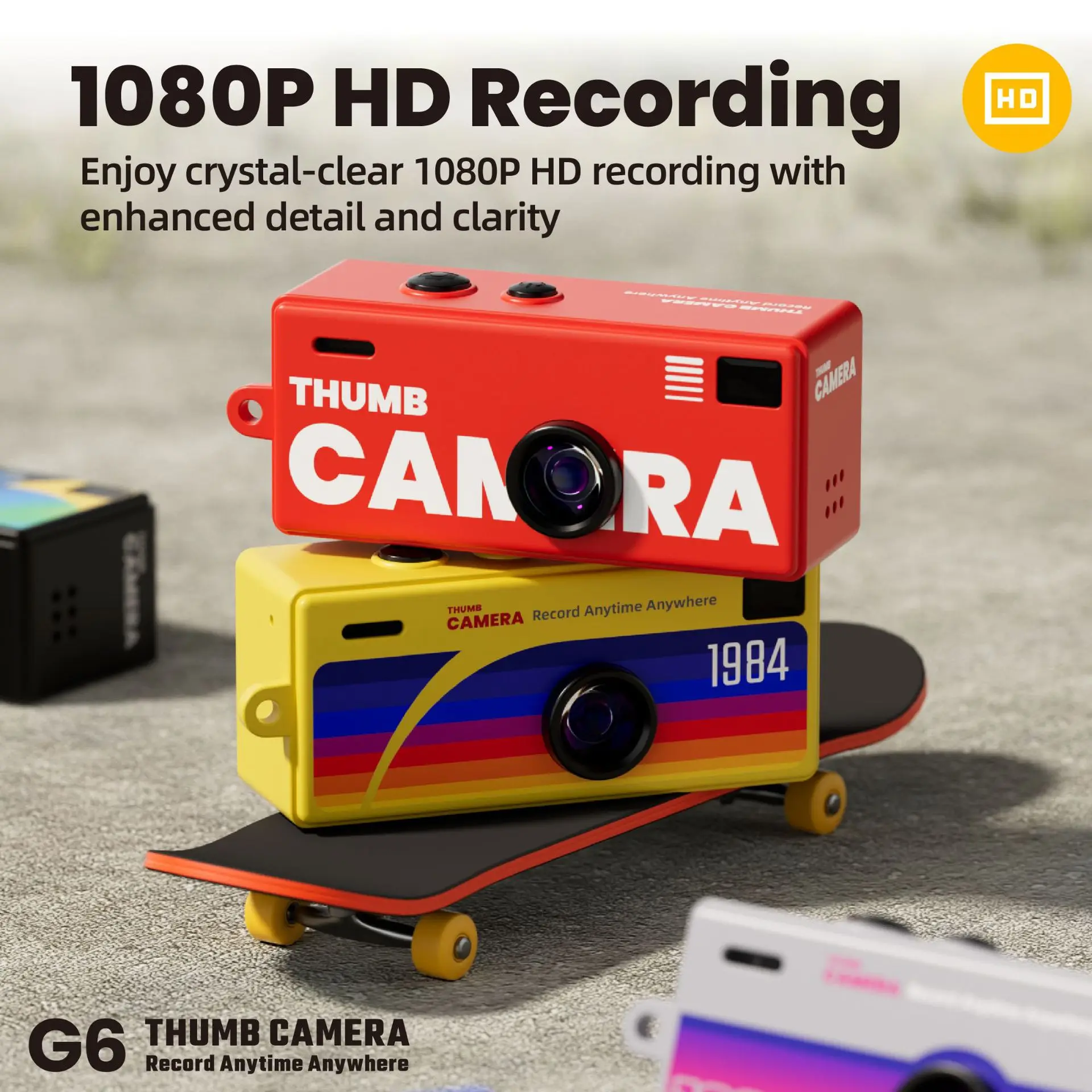 Mini Cámara Digital 1080P HD,  - Kids Toys Youtube reseña y precio