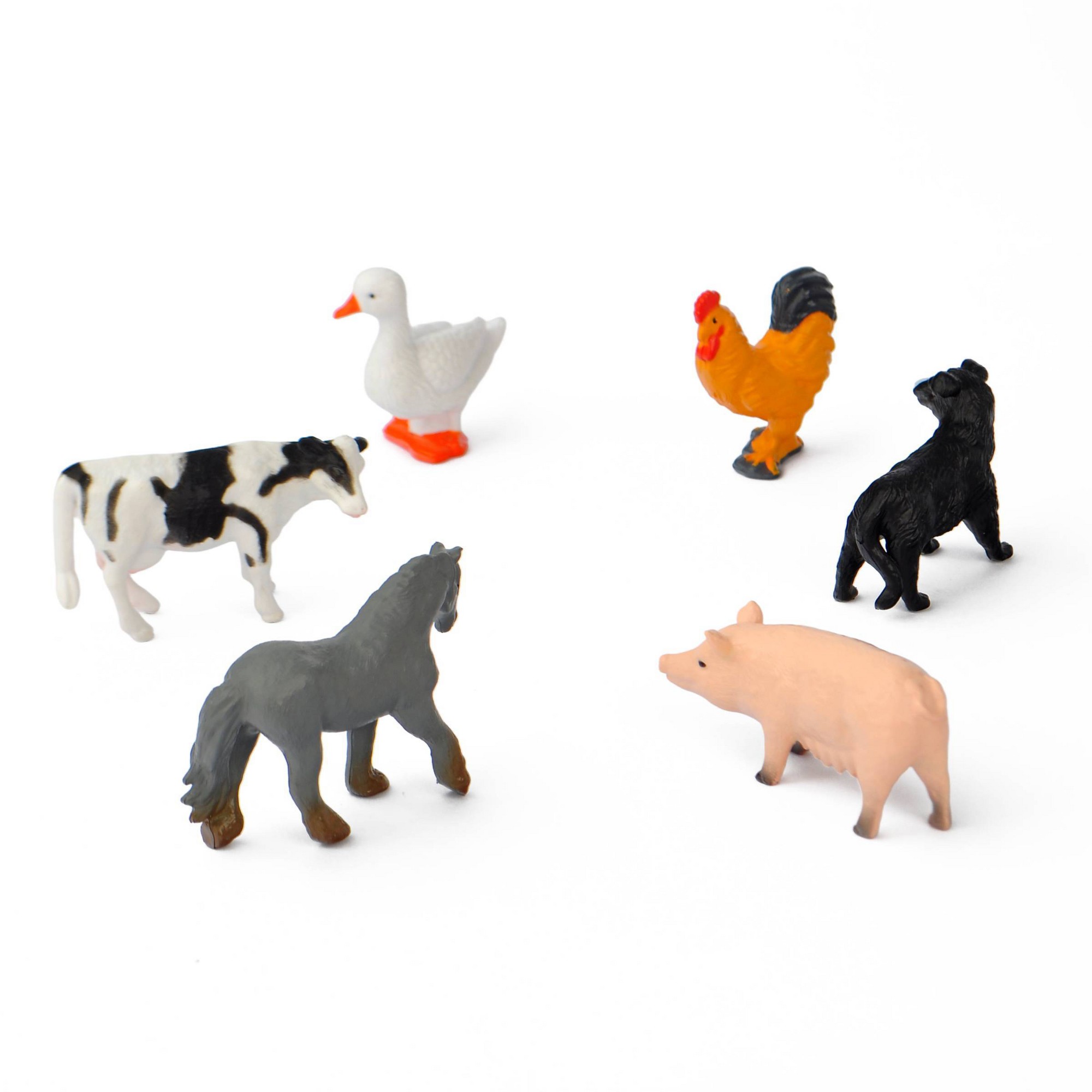 6 Figuras de Animales en Minia - Kids Toys Youtube reseña y precio