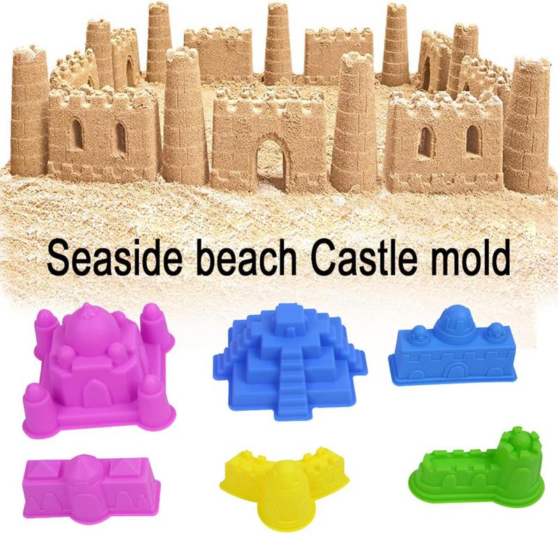Juguetes de playa, 6 uds., var - Kinetic Sand Mold reseña y precio