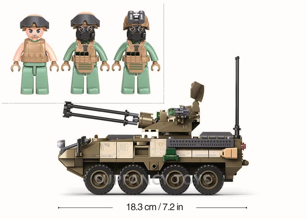Sluban 310PCS OEF Stryker-ADS, - Kid Toys Ads reseña y precio