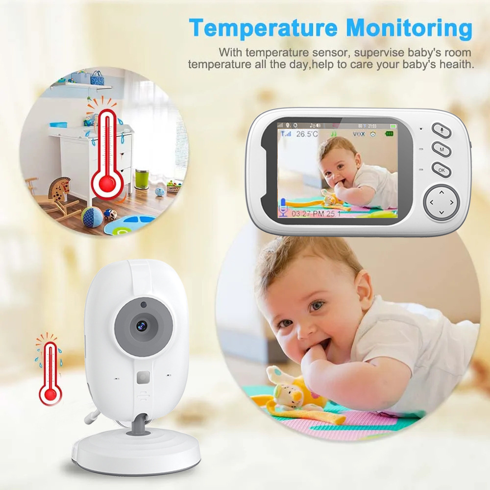 Monitor para Bebés HTMCK de 3. - Kids Toys Youtube reseña y precio