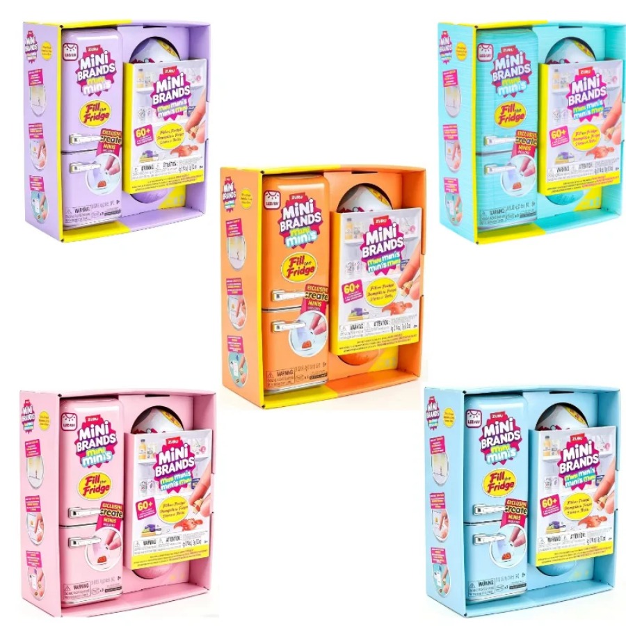 ZURU 5 Surprise Mini Fridge Ba - Play Kitchen Set reseña y precio